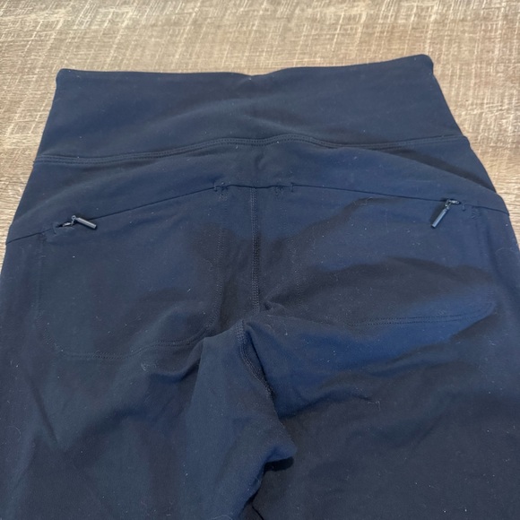 Athleta Navy & Orange Leggings - Picture 4 of 7